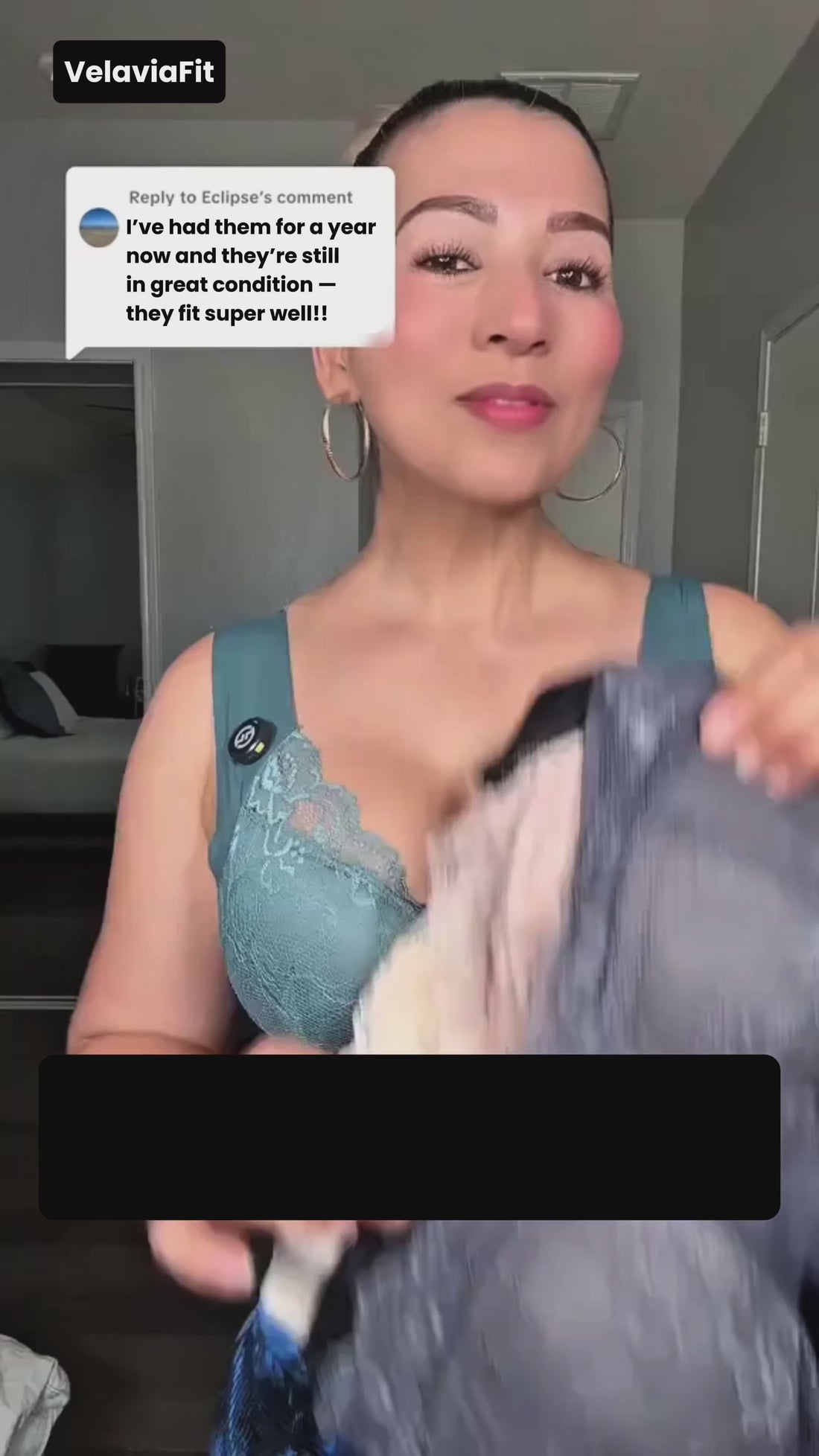 Front Close Bra - Velavia™ video